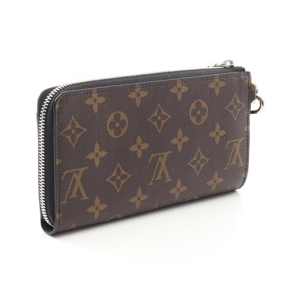 Louis Vuitton Zippy Dragonne L long wallet leather Macassar Brown black - Picture 3 of 8